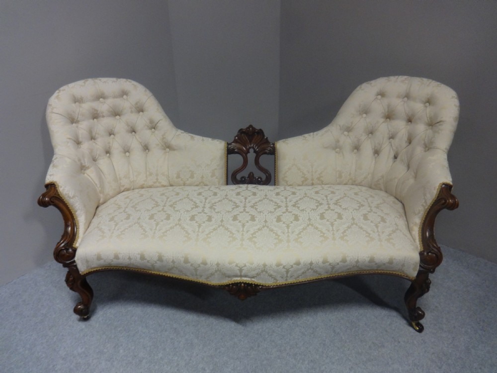Wonderful Double Ended Rosewood Sofa