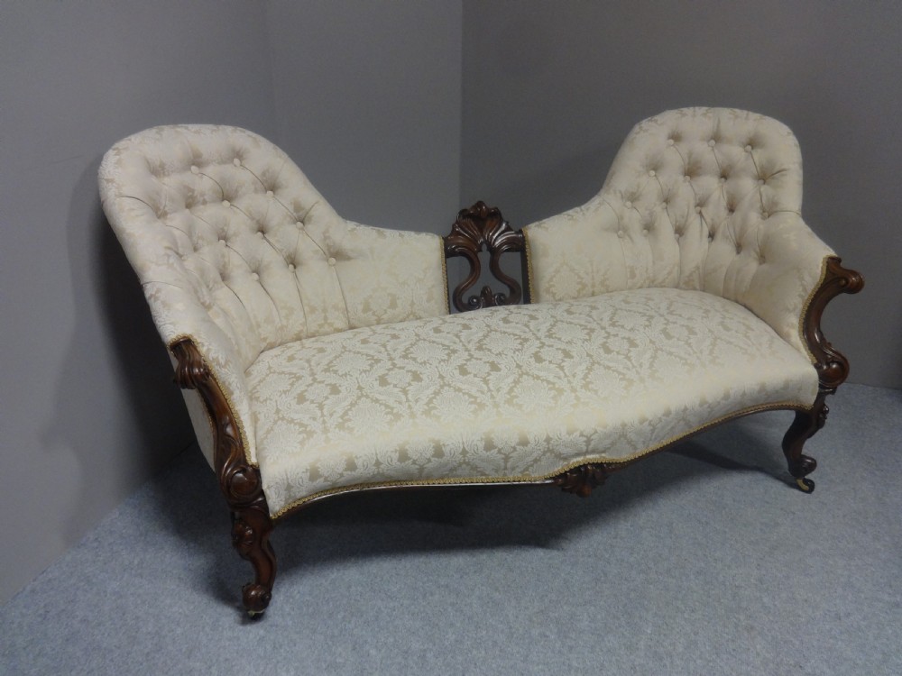 Wonderful Double Ended Rosewood Sofa View II