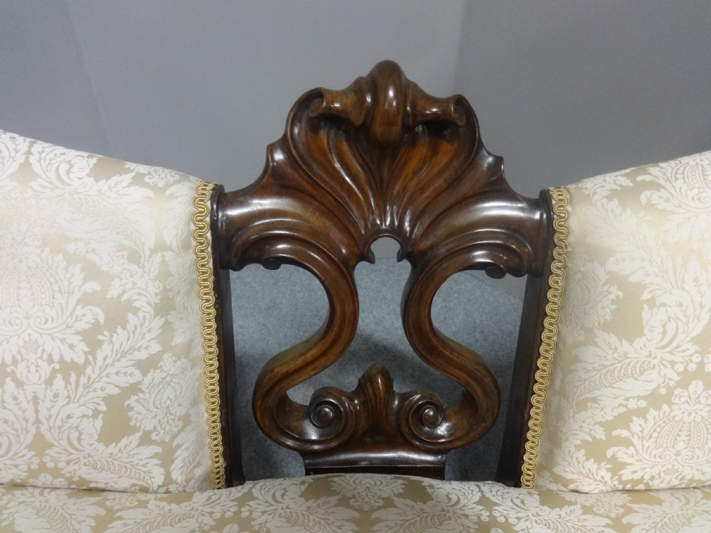 Wonderful Double Ended Rosewood Sofa View III