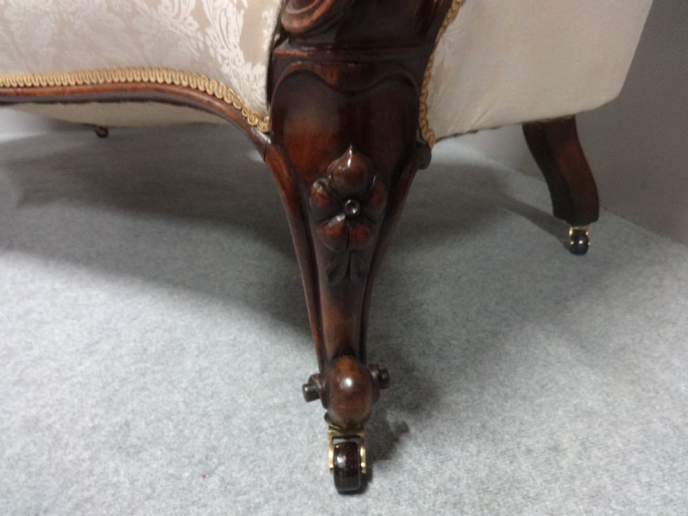 Wonderful Double Ended Rosewood Sofa View IX