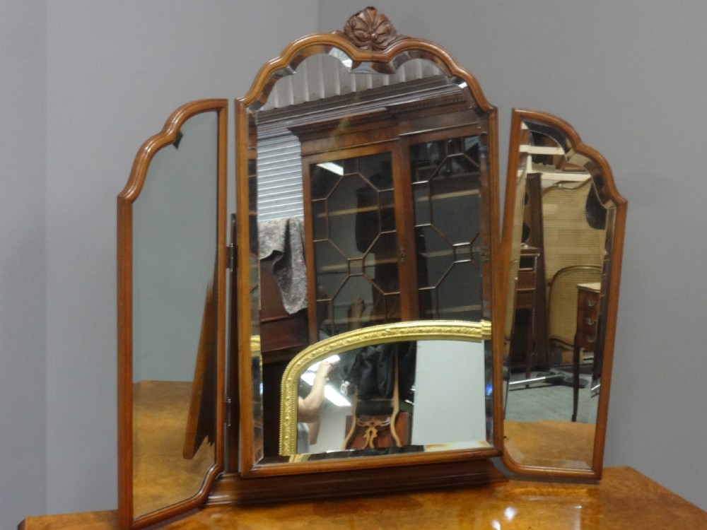 Wonderful Burr Walnut Dressing Table View II