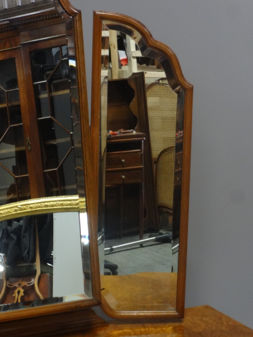 Wonderful Burr Walnut Dressing Table View III