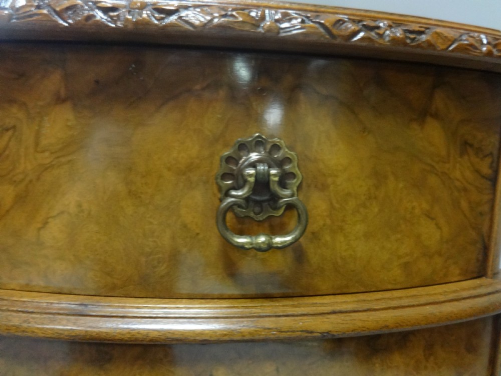 Wonderful Burr Walnut Dressing Table View VII