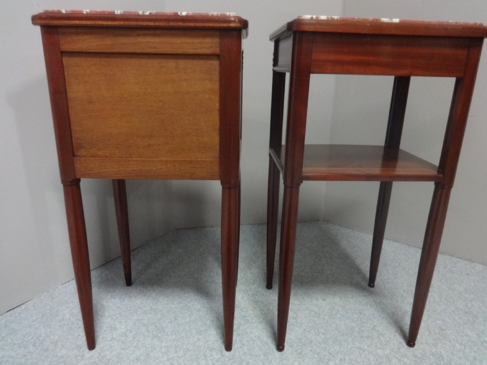 Top Quality Pair Paris Made Bedside Cabinets View VIII