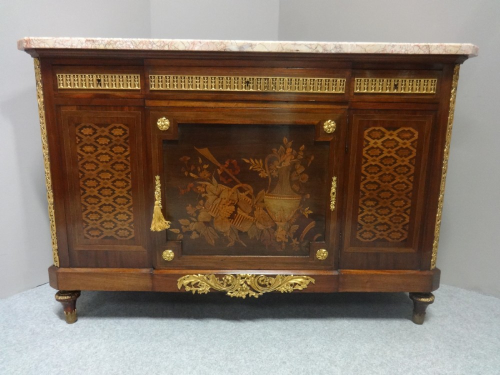 Wonderful French  Walnut Side Cabinet