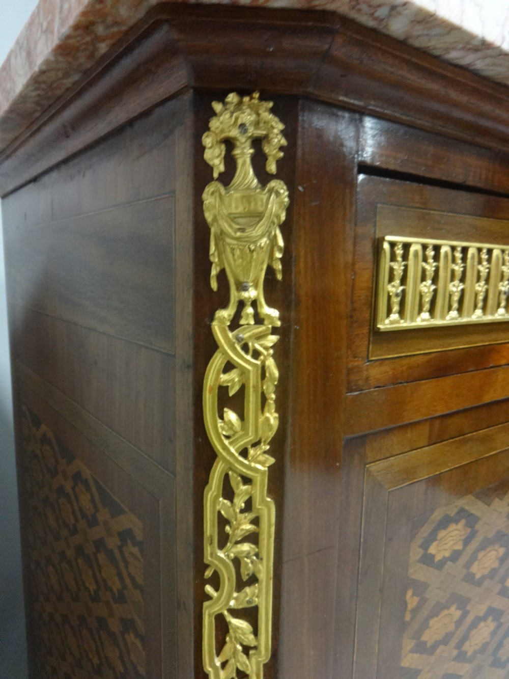Wonderful French  Walnut Side Cabinet View XII