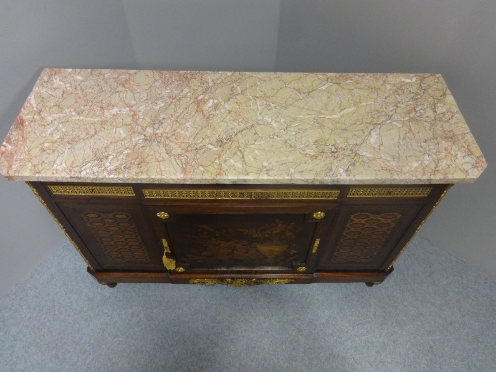 Wonderful French  Walnut Side Cabinet View XIII