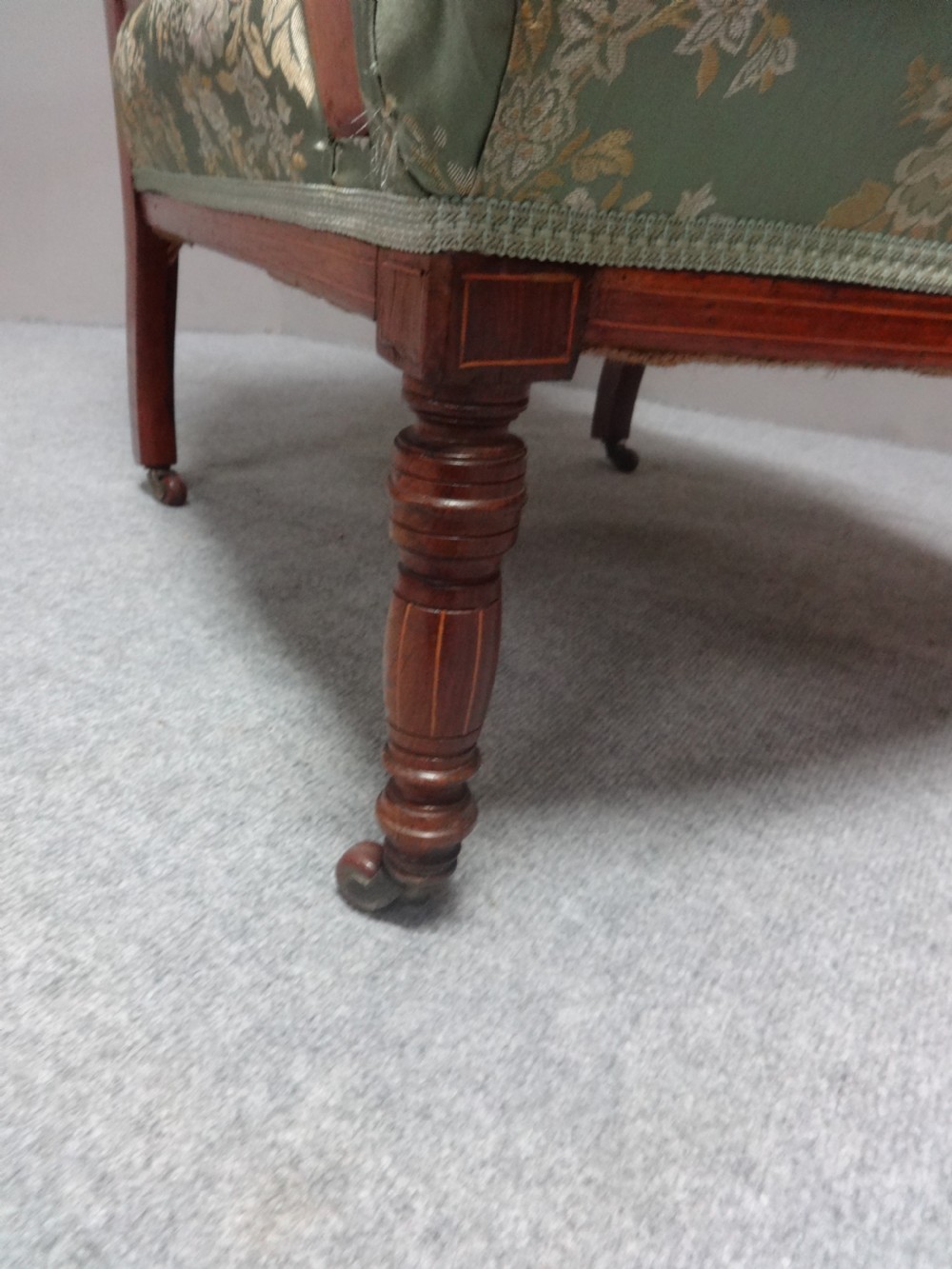 Good Rosewood Inlaid Armchair View IV