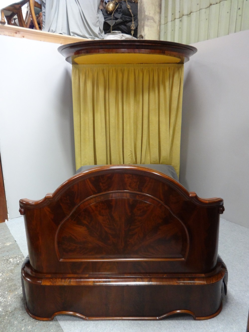 Wonderful Victorian Half Tester Bed