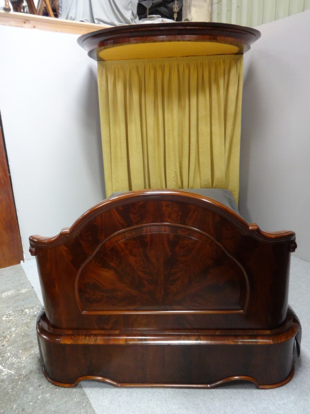 Wonderful Victorian Half Tester Bed View XVI