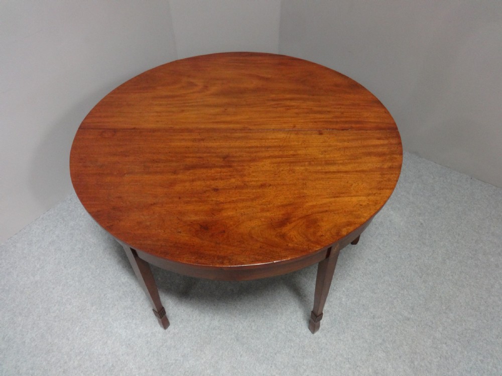 Excellent Pair Inlaid Mahogany Console Tables View VI