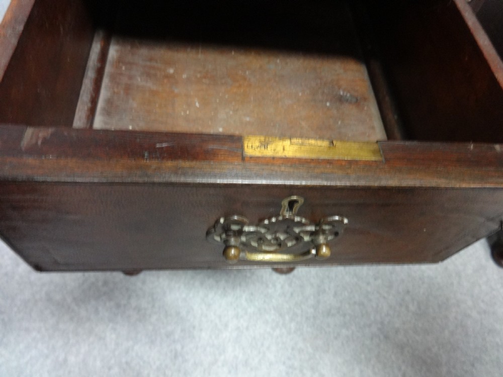 Leather and Walnut Art Deco Pedestal Desk View IV
