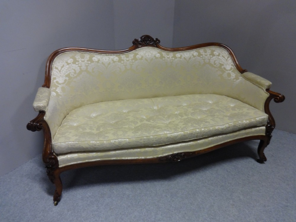 Exhibition Quality Rosewood Sofa View II