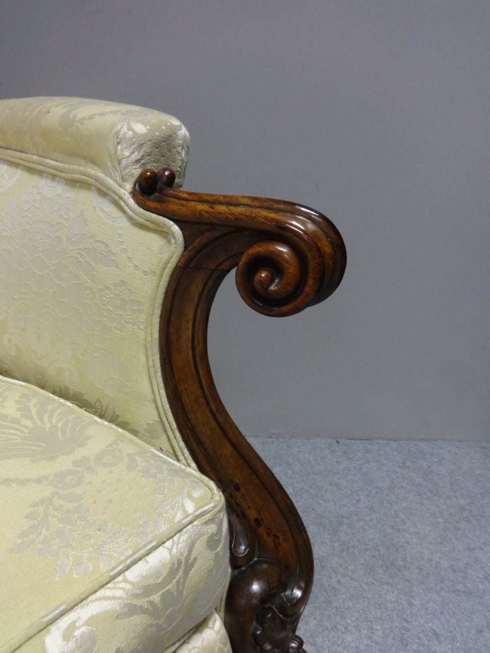 Exhibition Quality Rosewood Sofa View IV