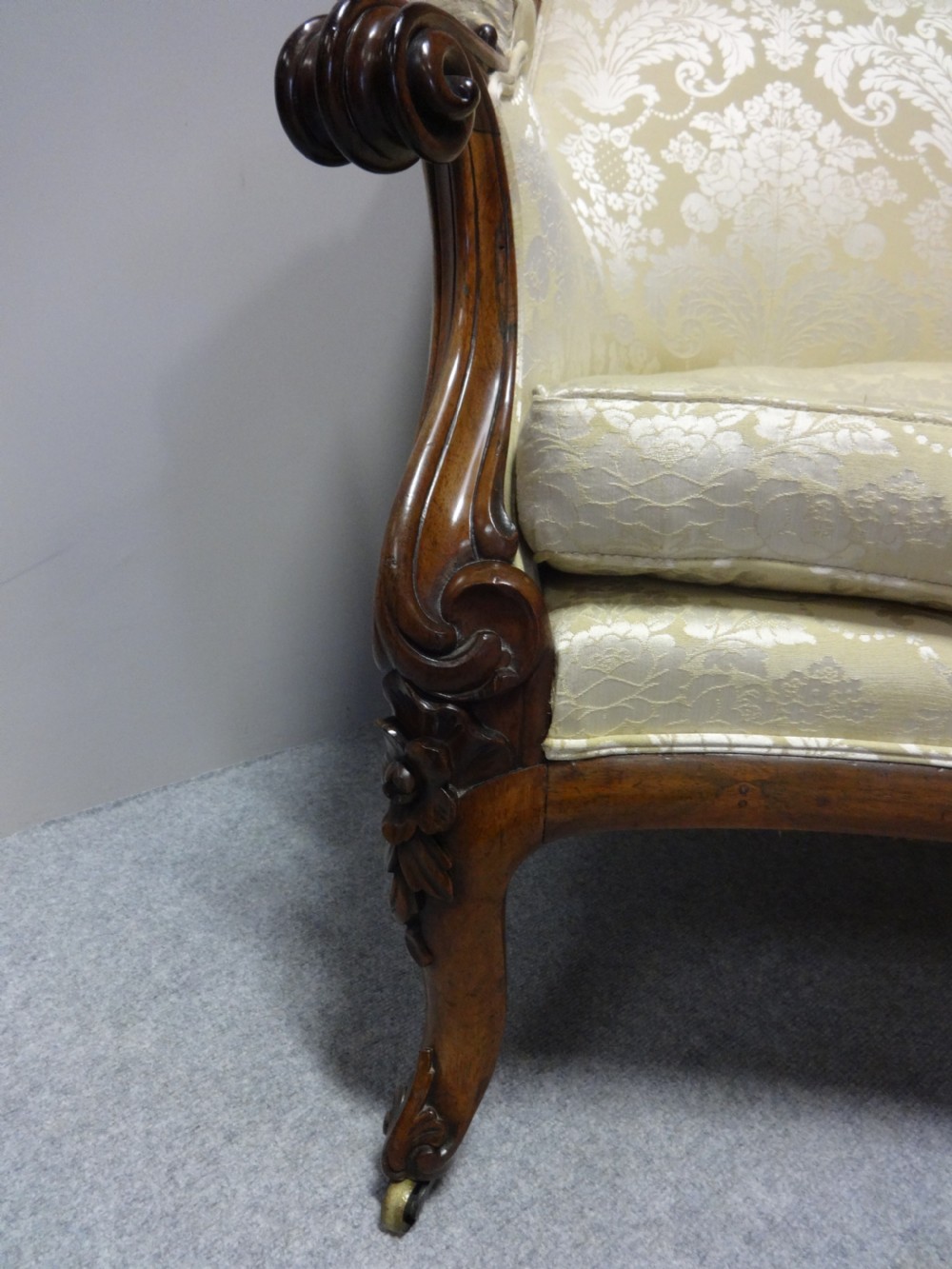 Exhibition Quality Rosewood Sofa View VI