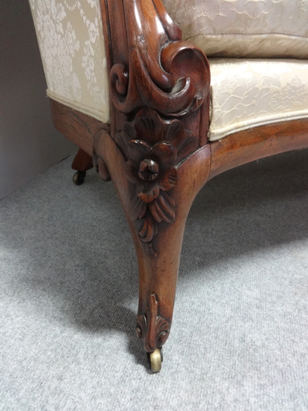Exhibition Quality Rosewood Sofa View VII