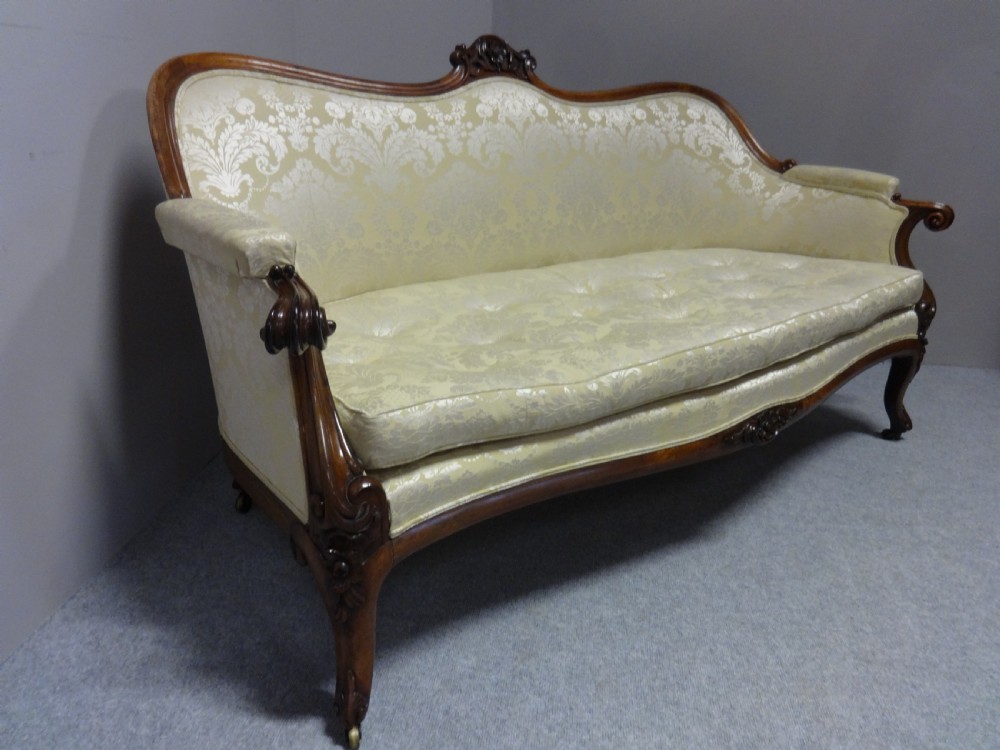 Exhibition Quality Rosewood Sofa View VIII