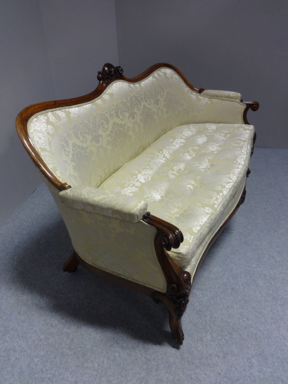 Exhibition Quality Rosewood Sofa View XI