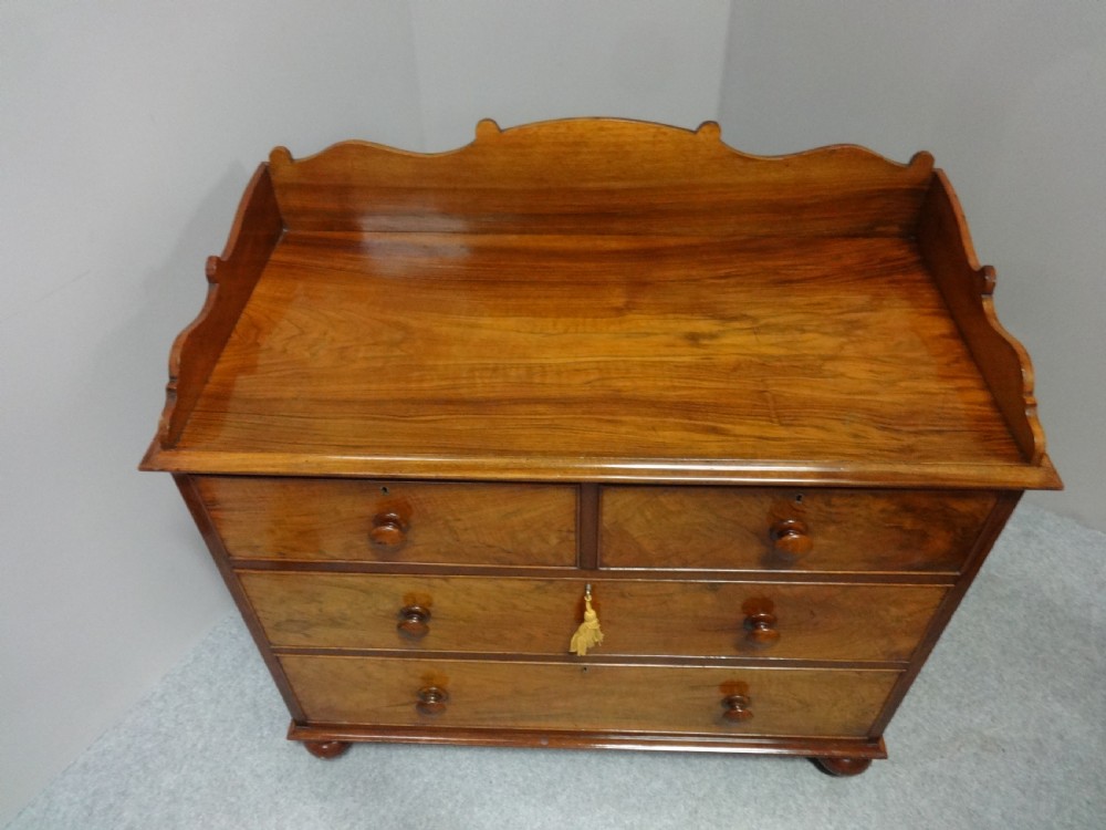 Top Quality Walnut Chest of Drawers View II