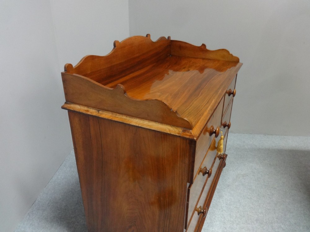 Top Quality Walnut Chest of Drawers View IV