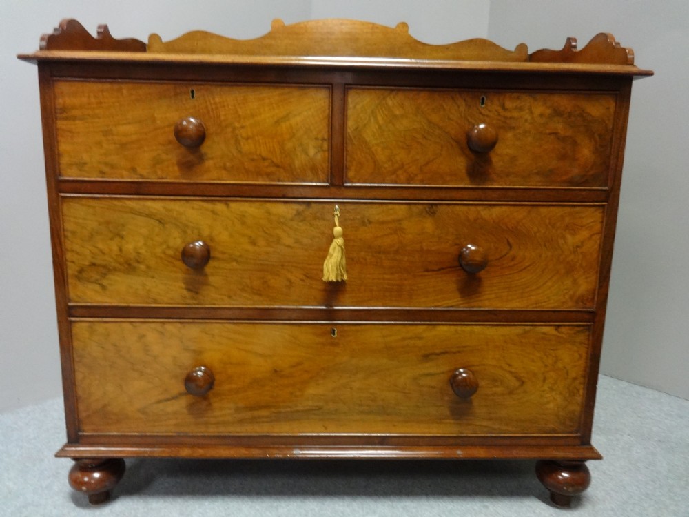 Top Quality Walnut Chest of Drawers View VI