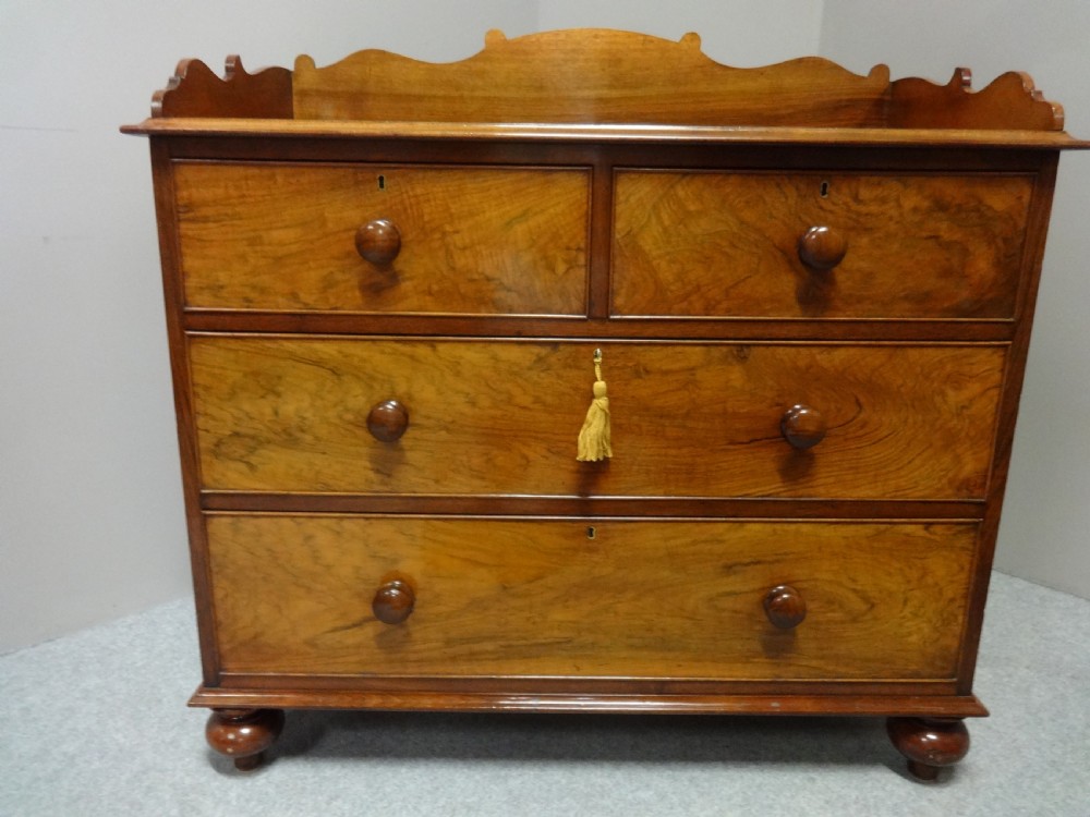 Top Quality Walnut Chest of Drawers View VII