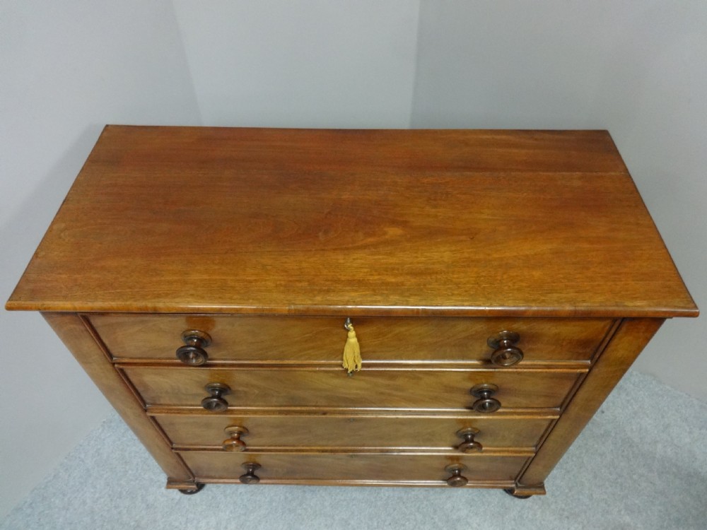  Quality Victorian Mahogany Chest of Drawers View II