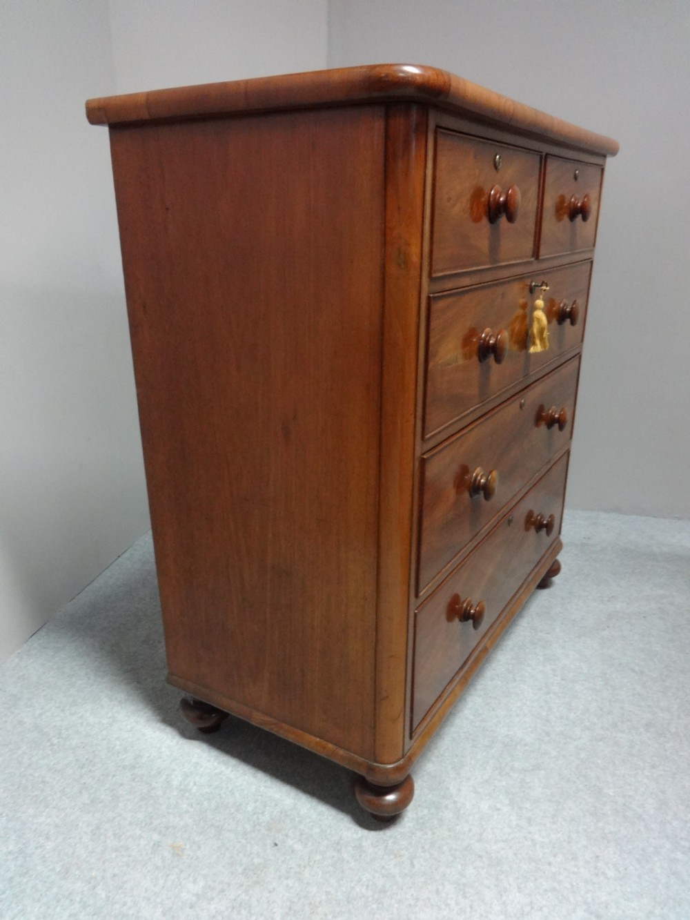 Quality Victorian Mahogany Chest of Drawers View V