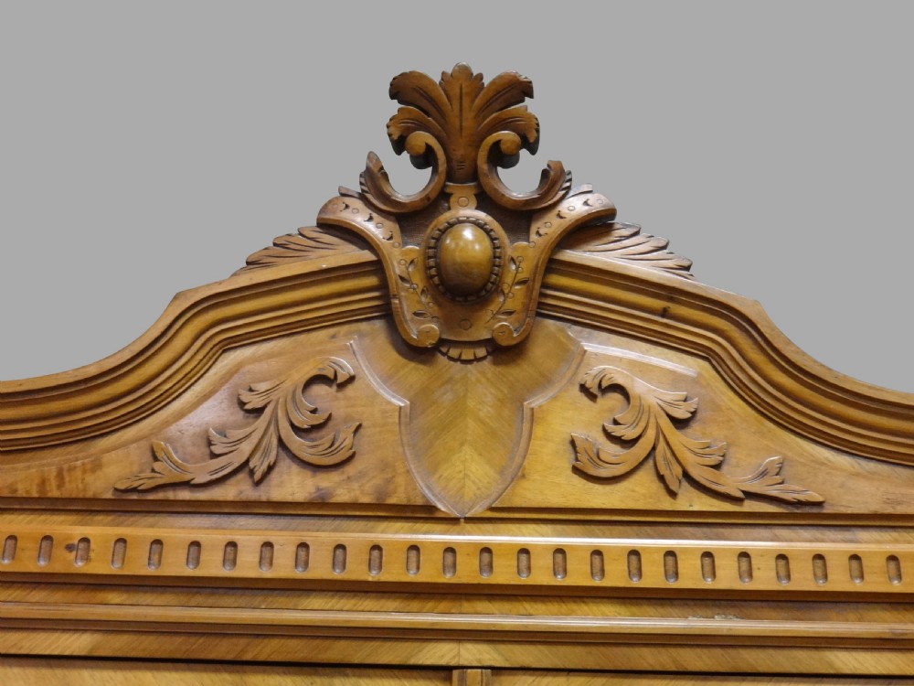 Excellent French Tulipwood Bookcase View II