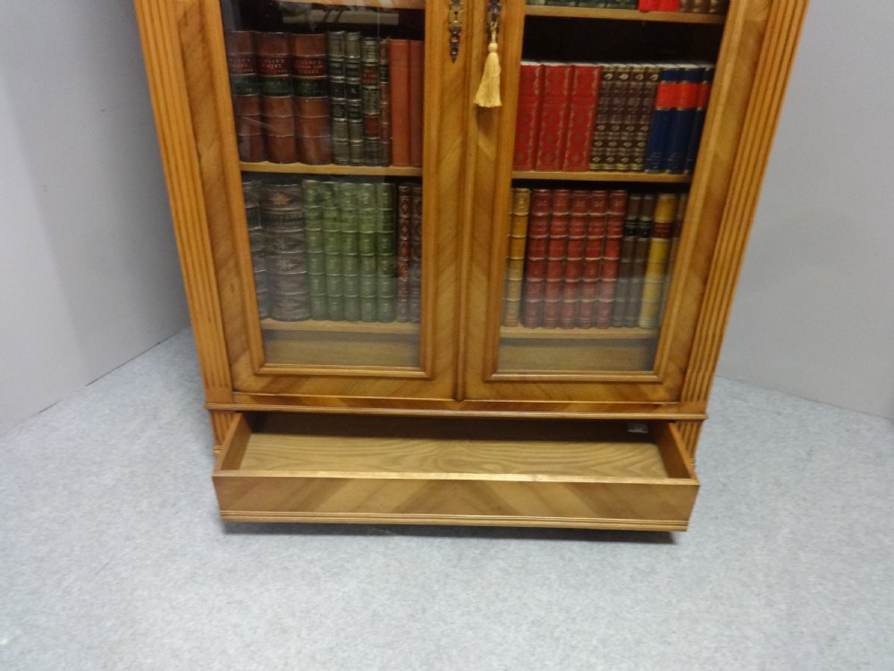 Excellent French Tulipwood Bookcase View V