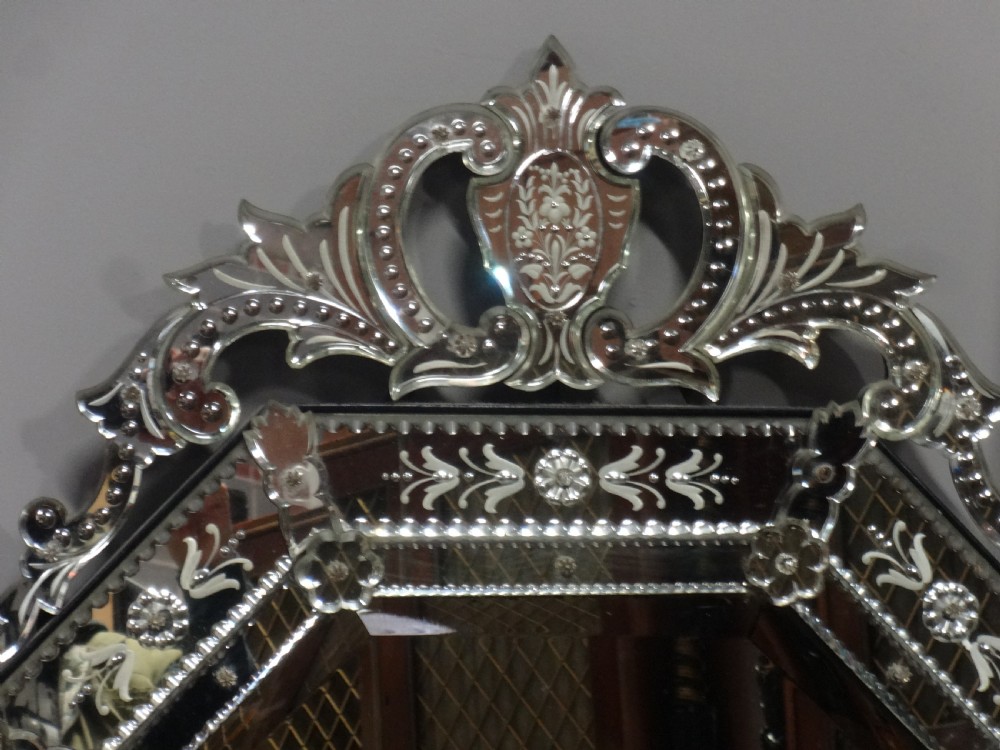 Very Good Venetian Wall Mirror View II