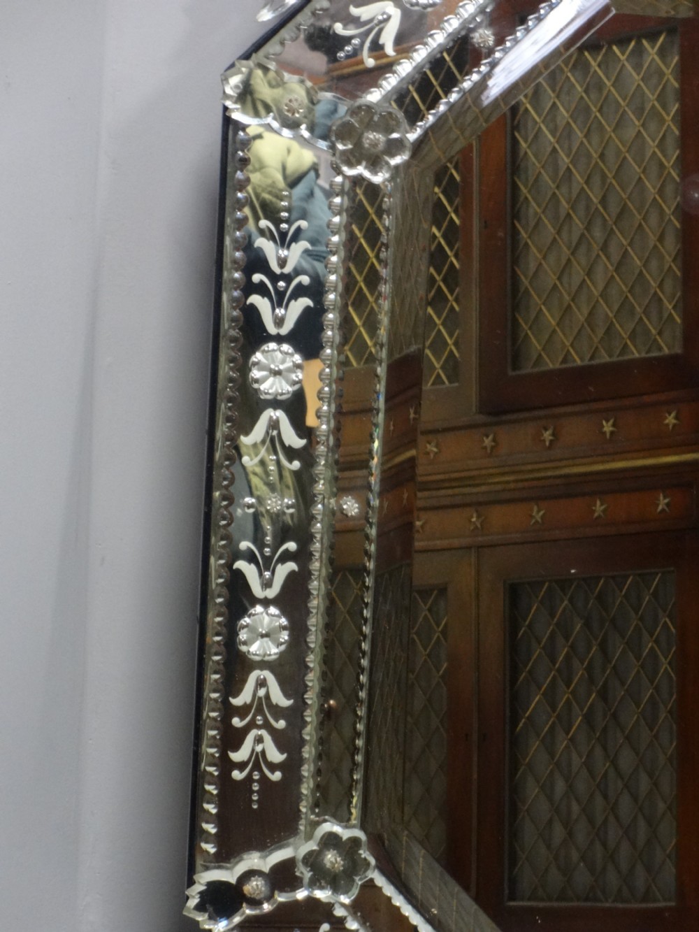 Very Good Venetian Wall Mirror View III