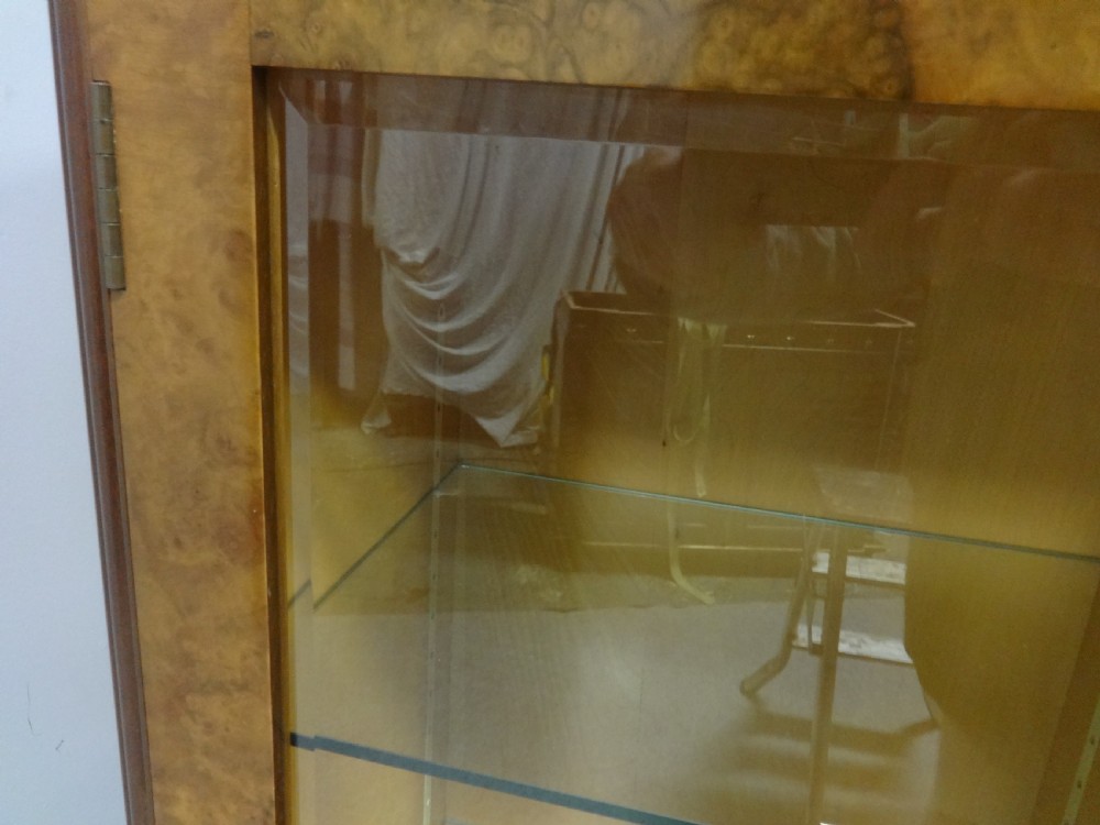 Top Quality Burr Walnut Cabinet View IV