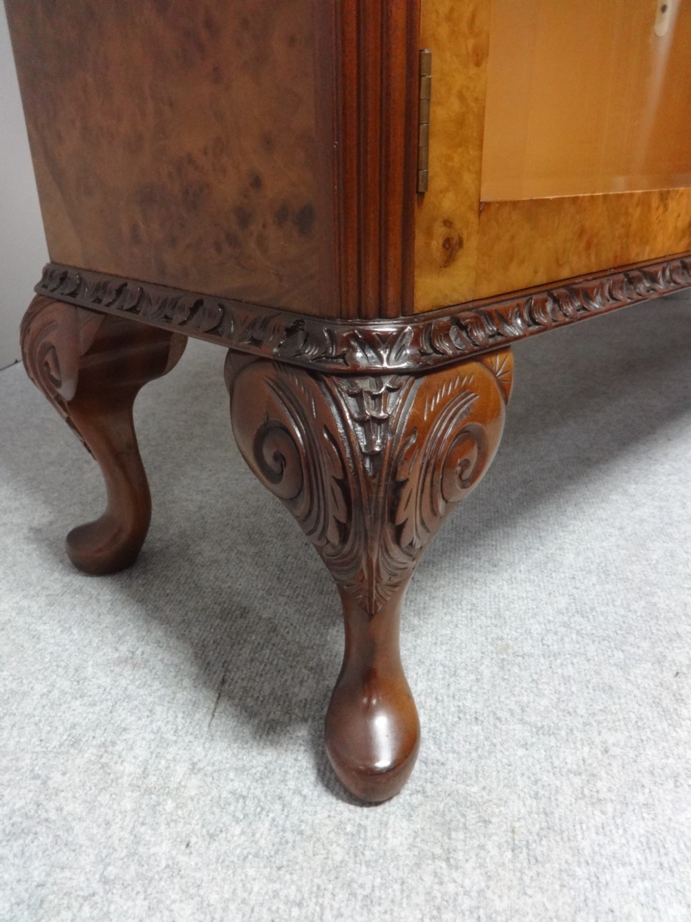 Top Quality Burr Walnut Cabinet View IX
