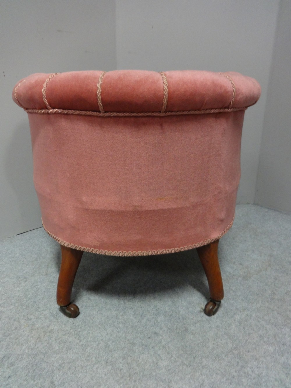 Very Pretty Walnut Tub Chair View V