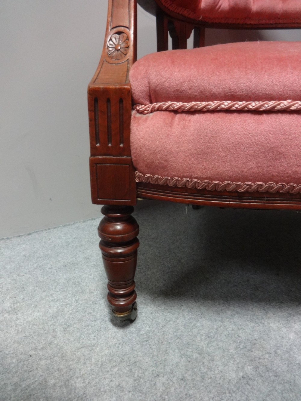 Very Pretty Walnut Sofa View IV