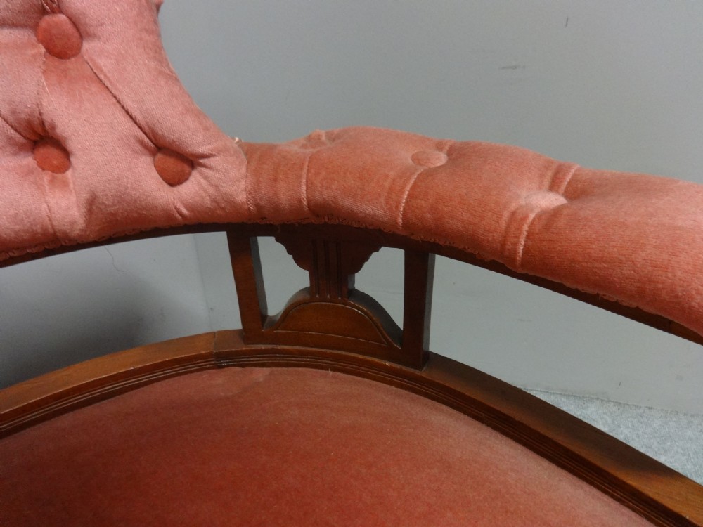 Very Pretty Walnut Sofa View V