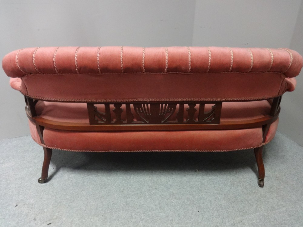 Very Pretty Walnut Sofa View VII