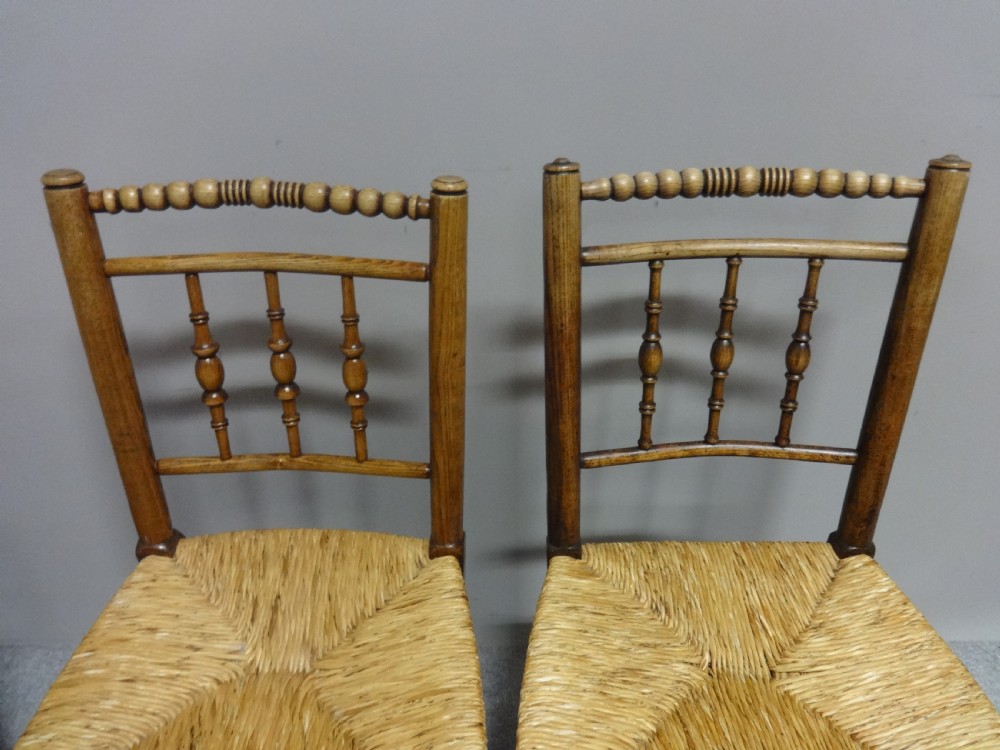 Six Superb Ash and Elm Country Chairs View III