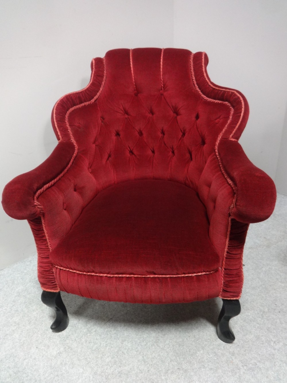 Lovely Pair of Edwardian Ladies and Gentlemans Armchairs View VI
