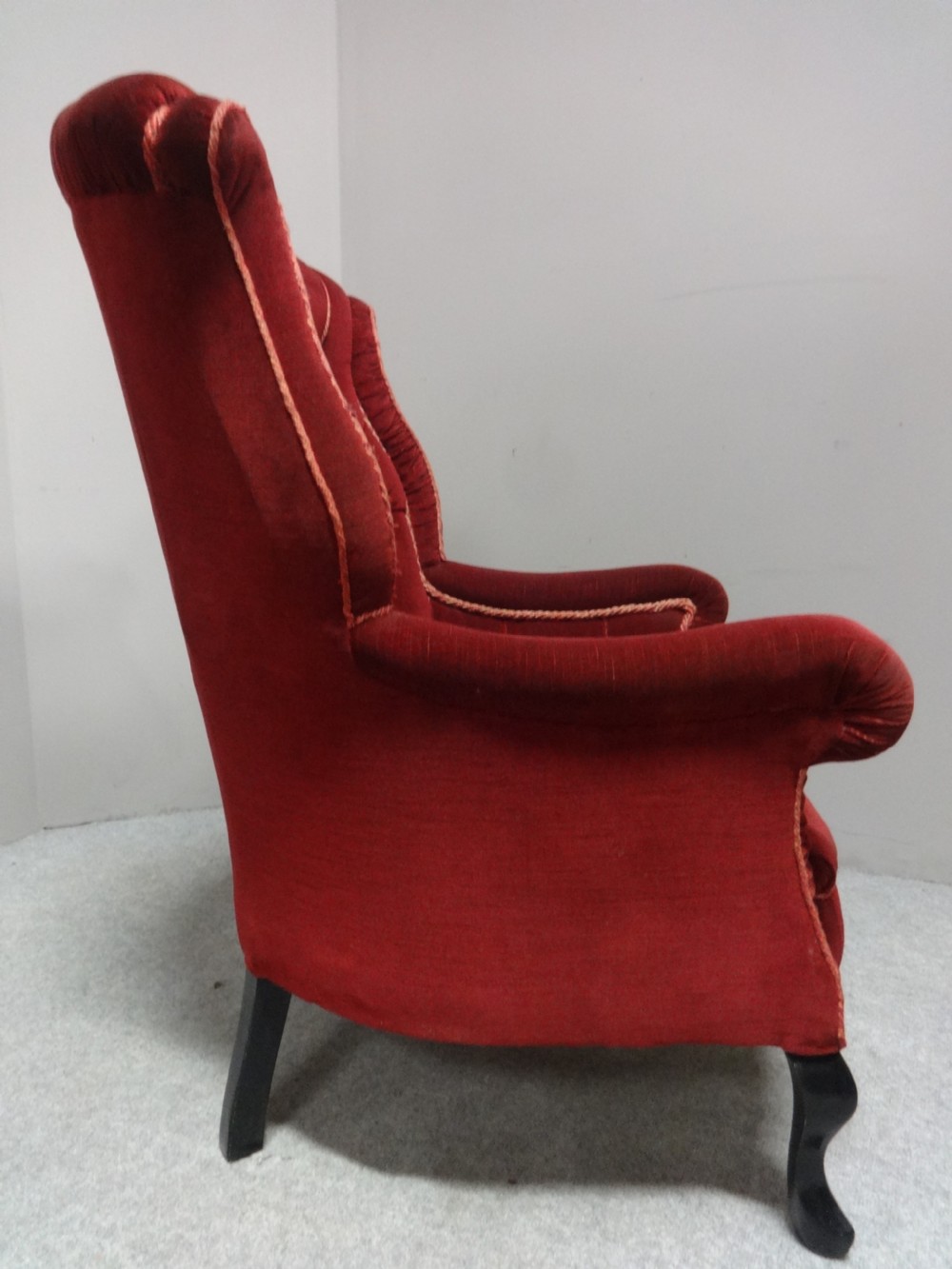 Lovely Pair of Edwardian Ladies and Gentlemans Armchairs View VIII