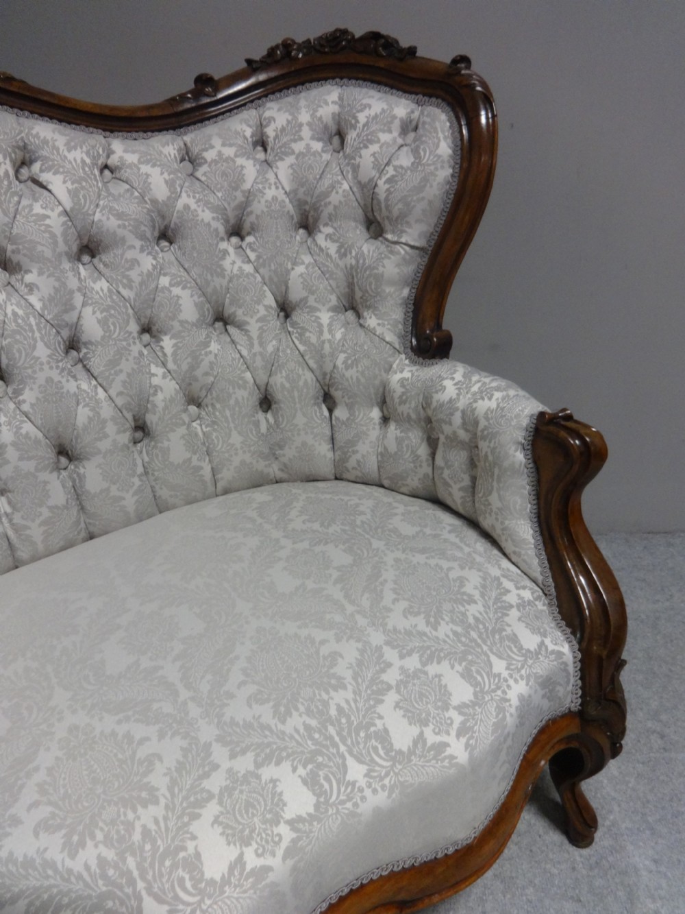 Outstanding Two Seater Rosewood Couch View XI