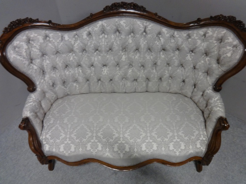 Outstanding Two Seater Rosewood Couch View XII