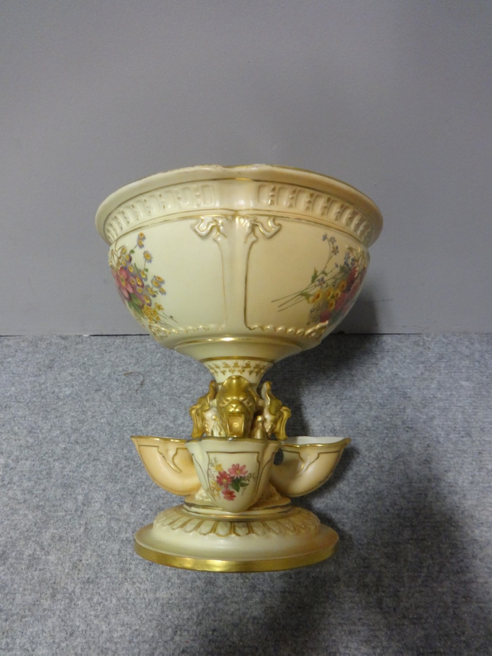 Excellent Royal Worcester Center Piece View IV