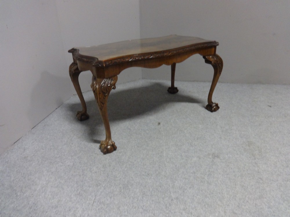 Pretty Mahogany Coffee Table View II