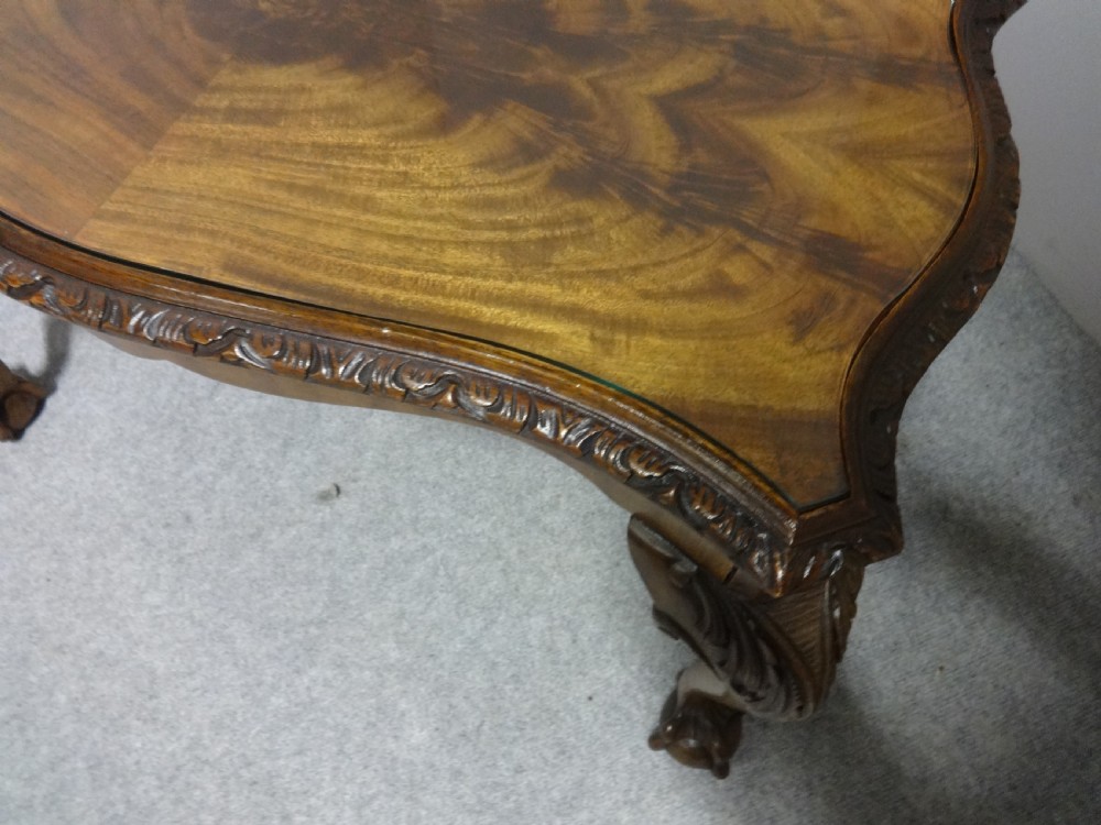 Pretty Mahogany Coffee Table View V