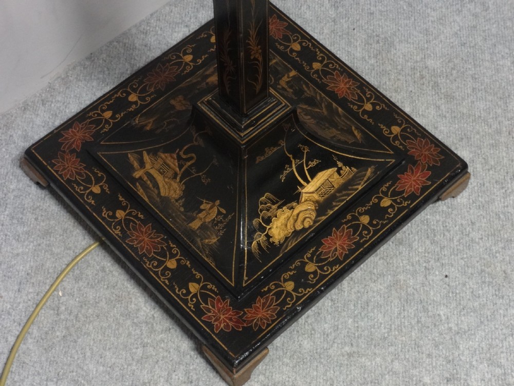 Pretty Chinoiserie Standard Lamp View II