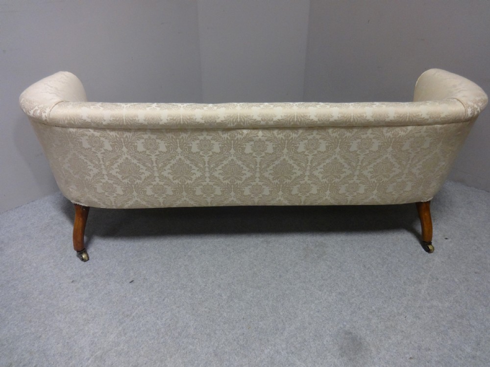Wonderful Victorian Walnut Couch View VIII