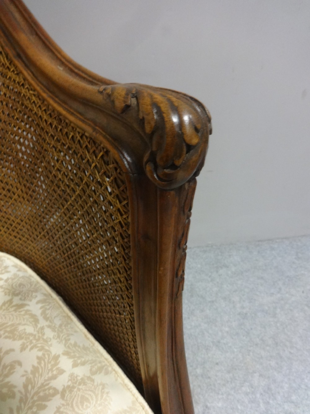 Outstanding Pair Bergere Easy Chairs View VIII