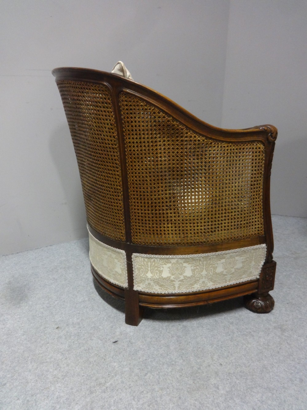 Outstanding Pair Bergere Easy Chairs View X